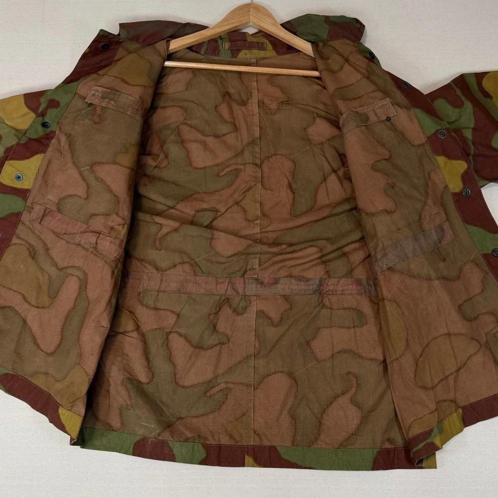Vintage Italian Military M29 San Marco Camo Field Jacket XL Pattern 3 VR 60s